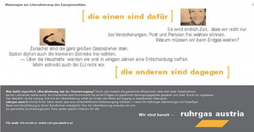 Ruhrgas Österreich - Imagekampagne